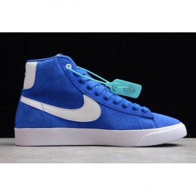 Nike Blazer Mid Mavi Kaykay Ayakkabı Türkiye - GQI32CHI